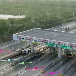 iPasS video screenshot of toll booth